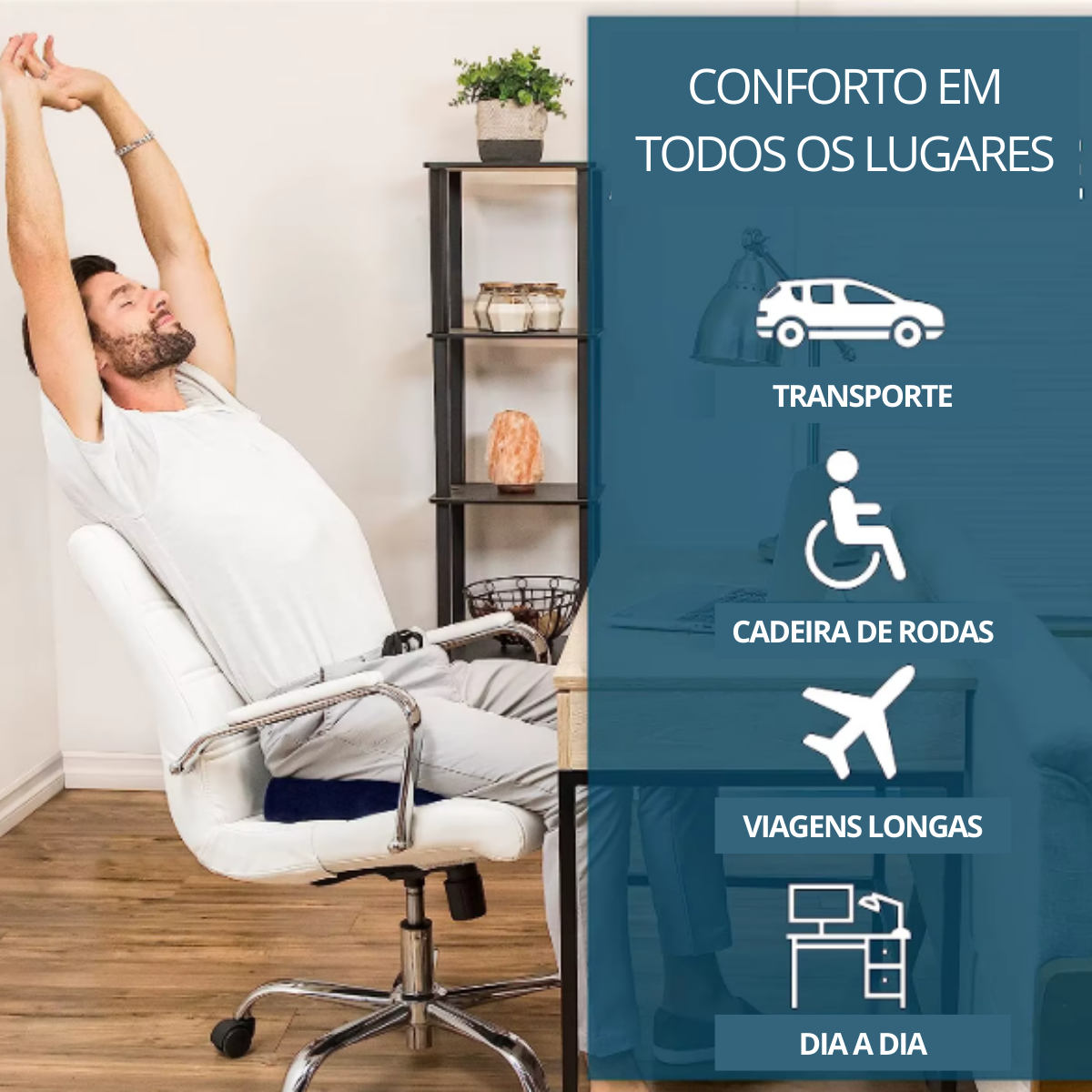 Almofada Ortopédica de Assento