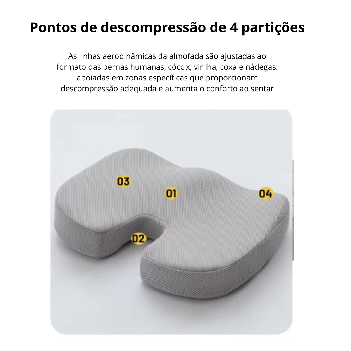 Almofada Ortopédica de Assento